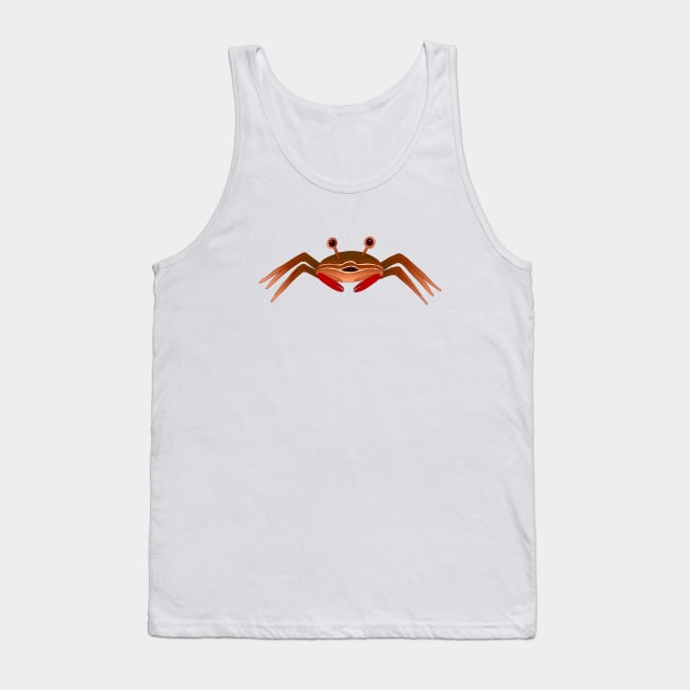 Crabby the Crab Tank Top by WarriorWoman